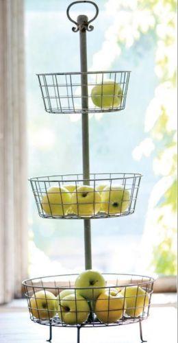 Tiered Wire Basket eBay Tiered Wire Basket eBay