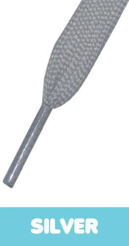 silver shoe laces