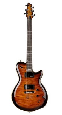 UPC 623501024094 product image for Godin Lgx-sa Aaa Cognac Burst Flame Electric Guitar 