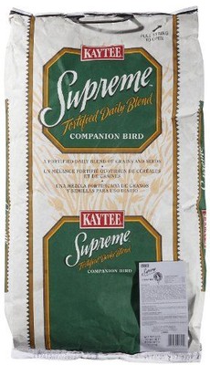 Kaytee Supreme Food Cockatiels 25-Pound Pet Supply ...