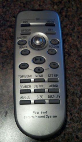 toyota sienna dvd player remote #3