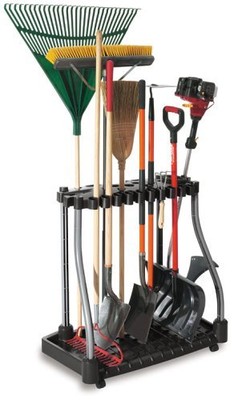 Tool Tower Rack with Casters Rubbermaid Garage ...