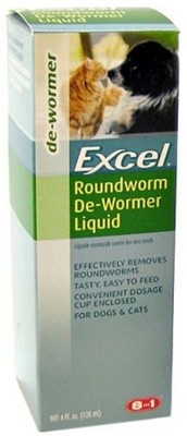 Excel De-wormer Liquid for Dogs & Cats ...