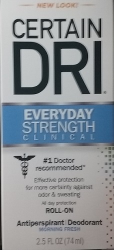 Certain DRI AM Antiperspirant/ Deodorant Roll-on