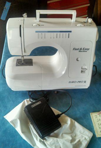 How to thread a euro pro 7500 sewing machine