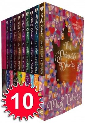 The Princess Diaries Collection Meg Cabot 10 Books Set Girl's Interest Pack NEW