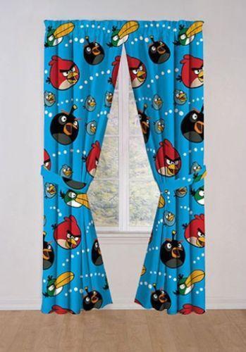 angry birds curtains | ebay
