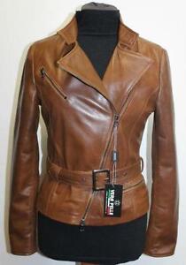 Womens Brown Leather Jacket | eBay