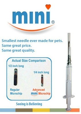 Pro-ID Microchip Pet Microchip MINI CHIP 125KHZ