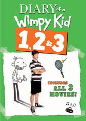 Diary Of A Wimpy Kid 1 & 2 & 3 Dvd