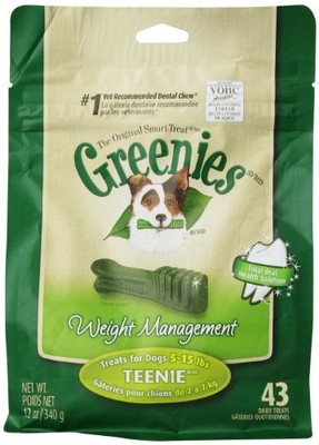 GREENIES Weight Management Treat-Pak?,Teenie® 12 ounce , ...