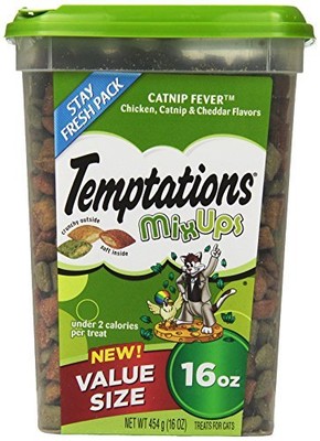 TEMPTATIONS MixUps Treats for Cats CATNIP FEVER ...