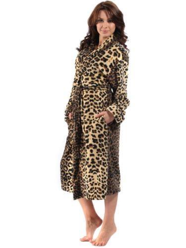 Animal Print Dressing Gown | eBay