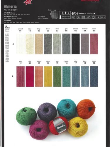 Häkeln Handarbeitsgarne aus Seide