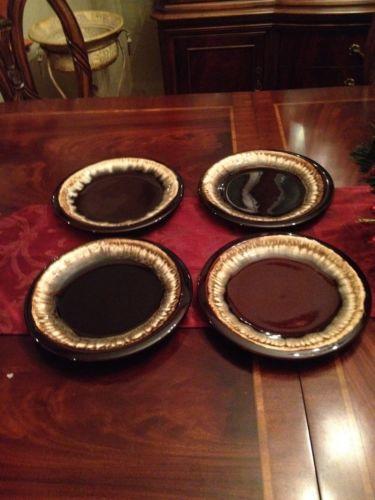 My Plates Texas >> Brown Drip Dinner Plates | eBay My Plates Texas >> Brown Drip Dinner Plates | eBay