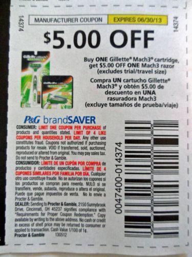 gillette-mach-3-coupons-ebay