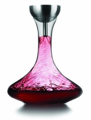 NEW Wine Decanter Aerator Glass Crystal Pourer ...