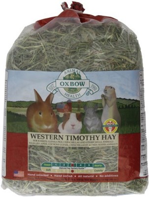 Oxbow Western Timothy Hay  40-Ounce Bag