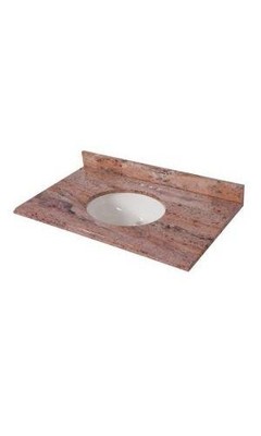 UPC 008033050511 product image for St. Paul Seo3722com-bo 37 In. X 22 In. Stone Effects Vanity Top Bordeaux Basin | upcitemdb.com