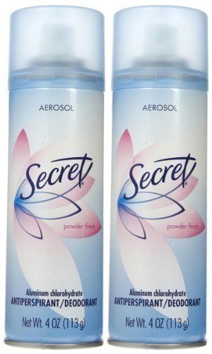 Secret Original Powder Fresh Scent Women's Aerosol Antiperspirant & Deodorant