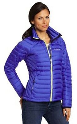 Pre-owned Columbia Women's Powerfly Down Jacket Sizes S M L Light Grape