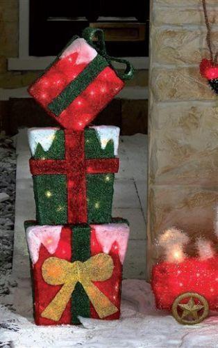 Light Up Outdoor Christmas Decorations | eBay