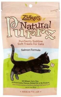 Zukes Natural Purrz Healthy Moist Treats Cat ...