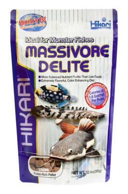 Hikari Massivore Delite Large Carnivore Pellet 13.4oz ...