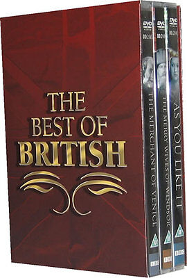 Best Of British BBC DVD The Shakespeare Collection (Best British Historical Dramas)