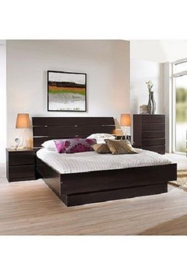 3 Piece Queen Bed Bedroom Furniture Set ...