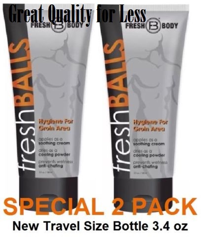 FRESH BALLS Fresh Body 3.4 oz Groin Antiperspirant