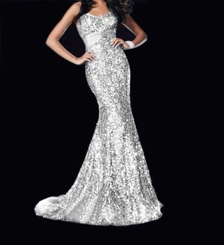 Silver Sparkle Dress | eBay