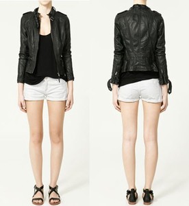 Black Leather Jackets For Women