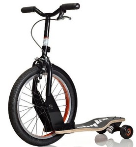 Sbyke-P-16-Rear-Steering-Kids-Skateboard-Kick-Scooter-Balance-Bike-NEW ...