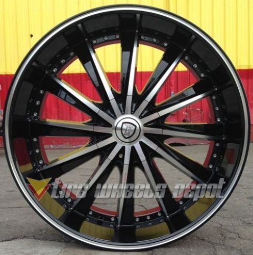 22-INCH-B19-BLACK-AND-MACHINE-RIMS-PARK-AVE-AWD-CHARGER-300-PILOT