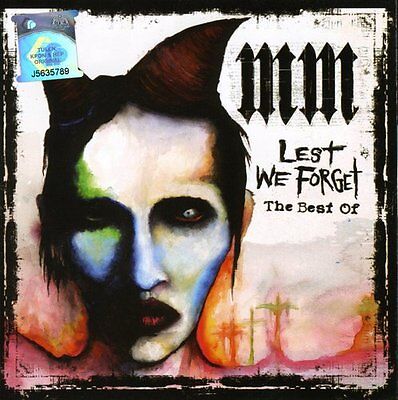 Marilyn Manson - Lest We Forget: The Best of [New CD] Bonus Track, Germany - (Marilyn Manson The Best Of)