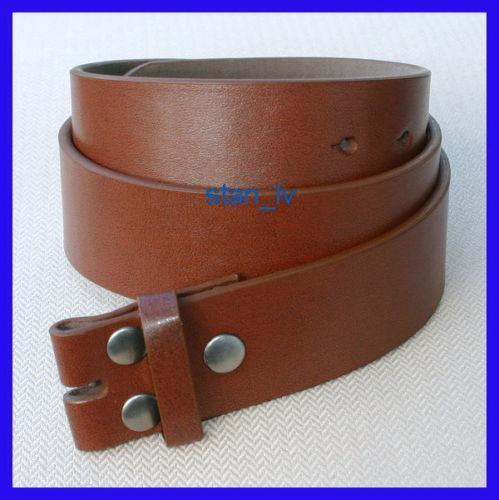 Leather Belt No Buckle | eBay