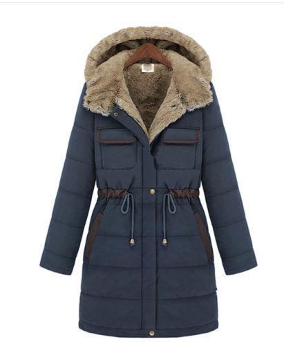 Womens Fur Lined Coat | eBay