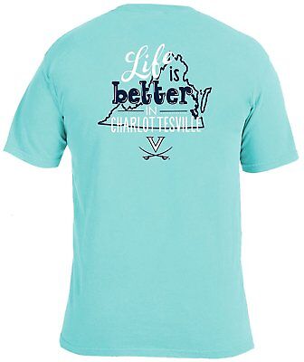 Virginia Cavaliers NCAA Life is Better Comfort Colors T-shirt -