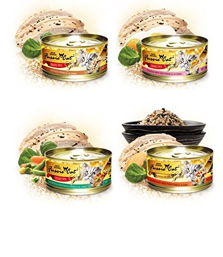 Fussie Cat Premium Variety Pack - Canned Cat Food - 24/2.8oz Cans