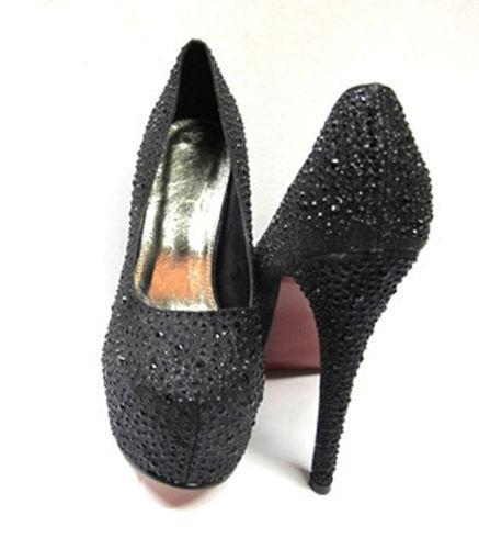 black high heels ebay
