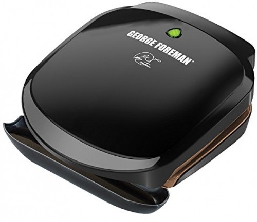 George Foreman GR136B 2-Serving Classic Plate Grill