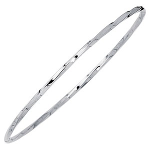 ... -White-Gold-2-50mm-Round-Twisted-Round-Tube-Stackable-Bangle-Bracelet