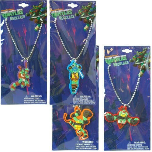 Teenage-Mutant-Ninja-Turtles-Raphael-Charm-Dog-Tag-Necklace-New-in-Package