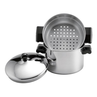 NEW Steam Cooker Pot Steamer Pan, Stackable ...