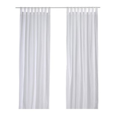 Curtains Ideas 300 cm length curtains : IKEA MATILDA Sheer curtains, 1 pair, white Length: 300 cm Width ...