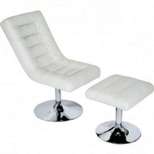 White Leather Chair White Leather Chair