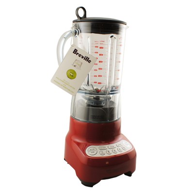 Breville BBL605CBXL Hemisphere Control Electric Blender Cranberry ...