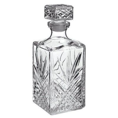 Decanter Vintage Glass Liquor Whiskey Crystal Bottle ...