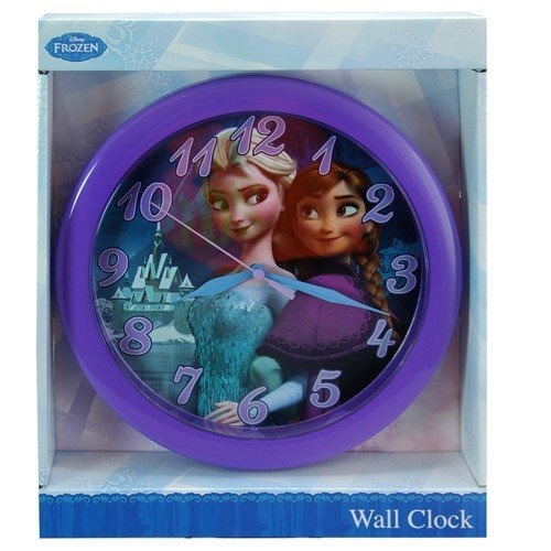 Disney-Frozen-Elsa-Anna-10-WALL-Clock-Brand-new-factory-boxed